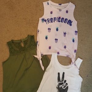 Bundle of Girls Tanks